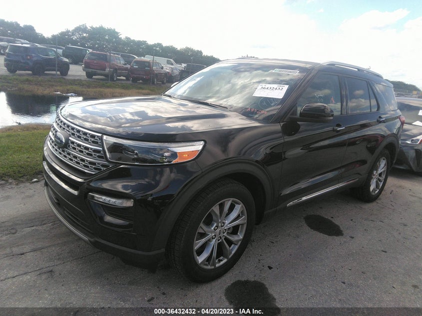 VIN 1FMSK8FH6MGA85286 2021 FORD EXPLORER LIMITED