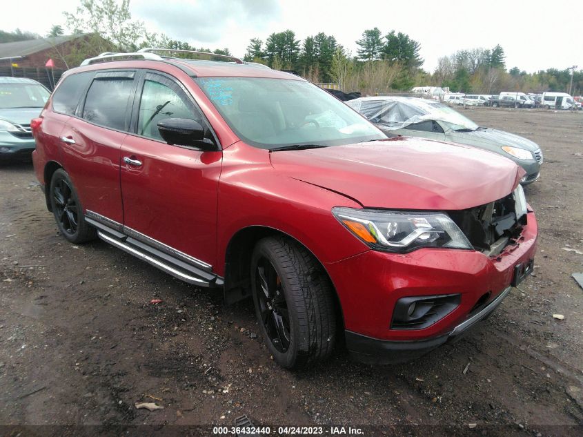 2017 NISSAN PATHFINDER PLATINUM - 5N1DR2MMXHC666854