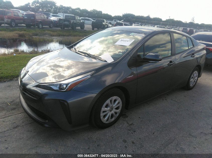 2022 TOYOTA PRIUS L - JTDKAMFU9N3181841