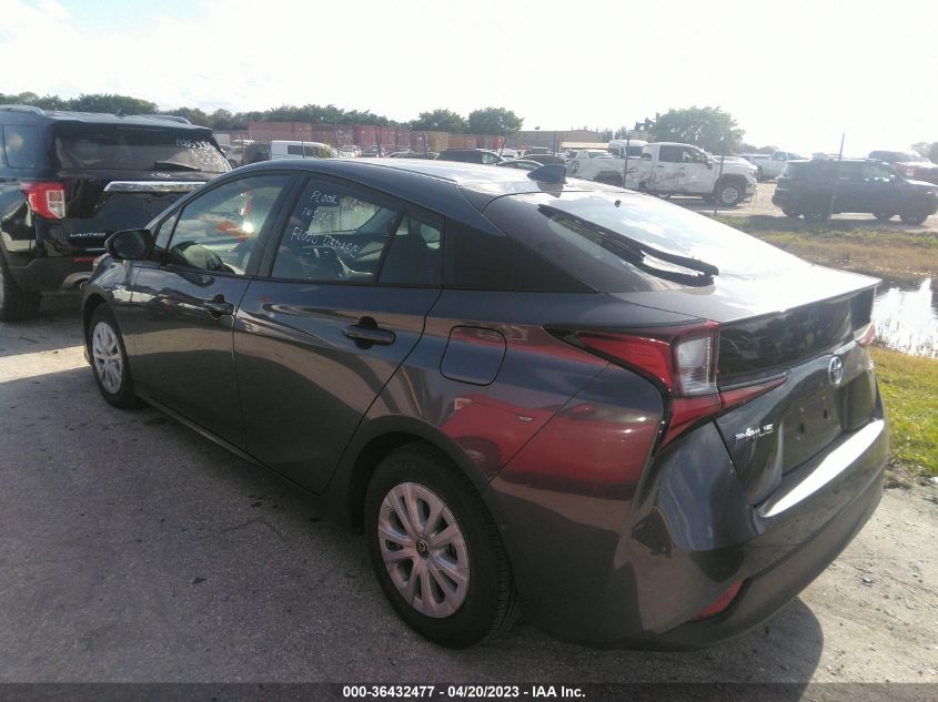 2022 TOYOTA PRIUS L - JTDKAMFU9N3181841