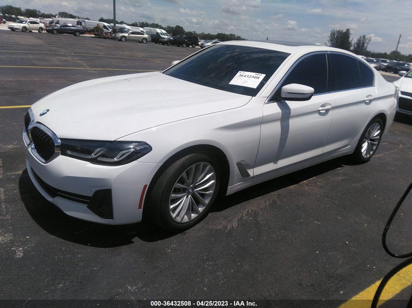 VIN WBA53BH0XMCF84750 2021 BMW 5 SERIES 530I