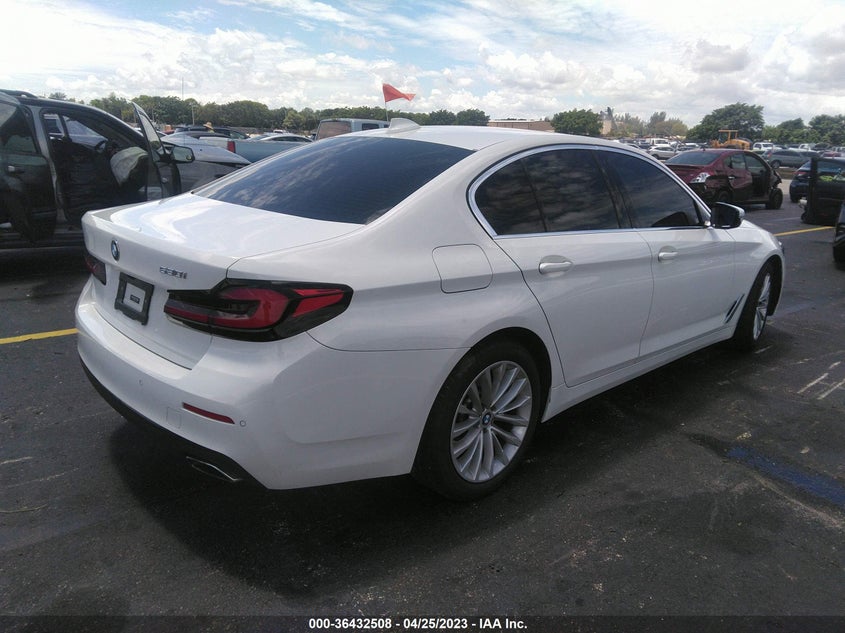 VIN WBA53BH0XMCF84750 2021 BMW 5 SERIES 530I