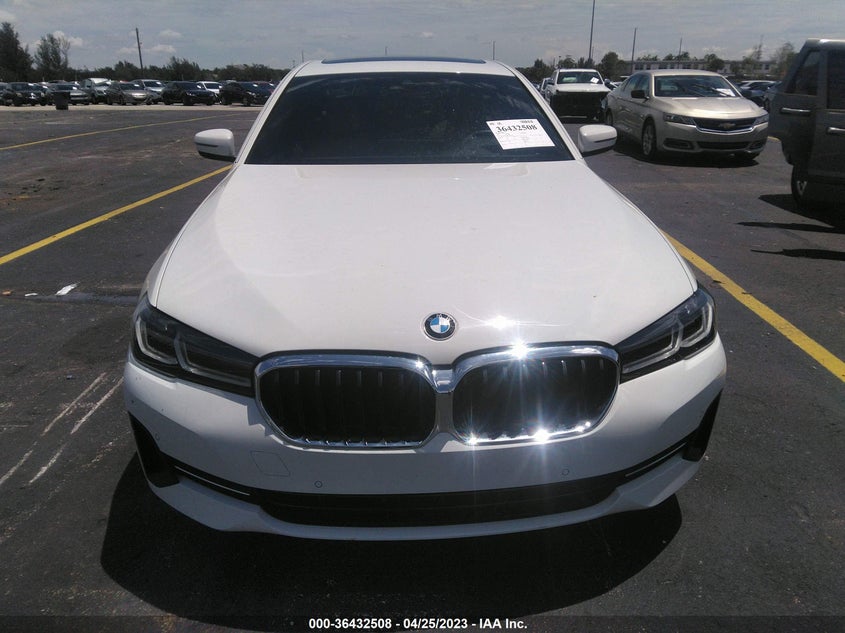 VIN WBA53BH0XMCF84750 2021 BMW 5 SERIES 530I