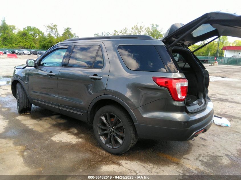 2017 FORD EXPLORER XLT - 1FM5K8D89HGD79979