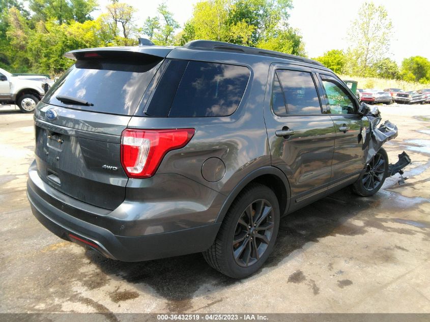 2017 FORD EXPLORER XLT - 1FM5K8D89HGD79979