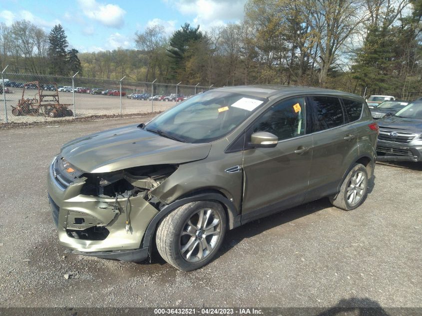 2013 FORD ESCAPE SEL - 1FMCU0HX0DUB62790