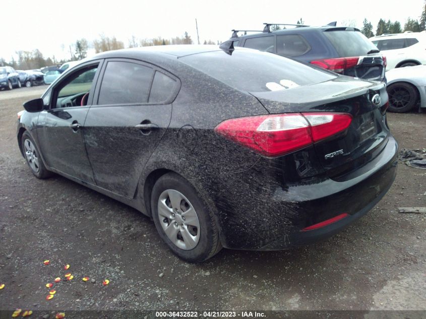 2015 KIA FORTE LX - KNAFK4A65F5357777