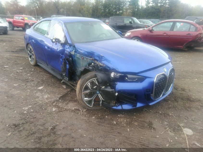 2023 BMW I4 EDRIVE40 - WBY73AW04PFN76280