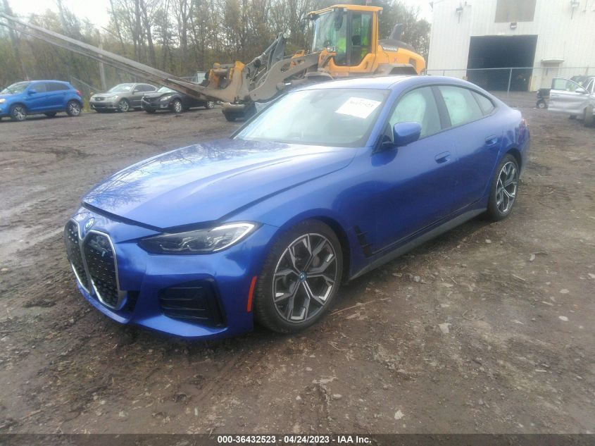2023 BMW I4 EDRIVE40 WBY73AW04PFN76280