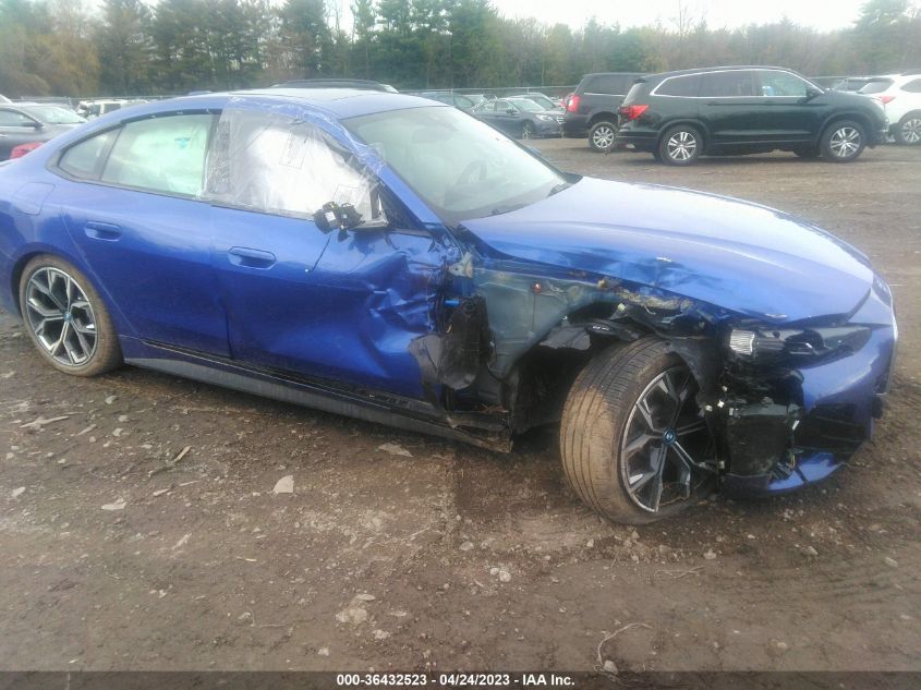 2023 BMW I4 EDRIVE40 WBY73AW04PFN76280