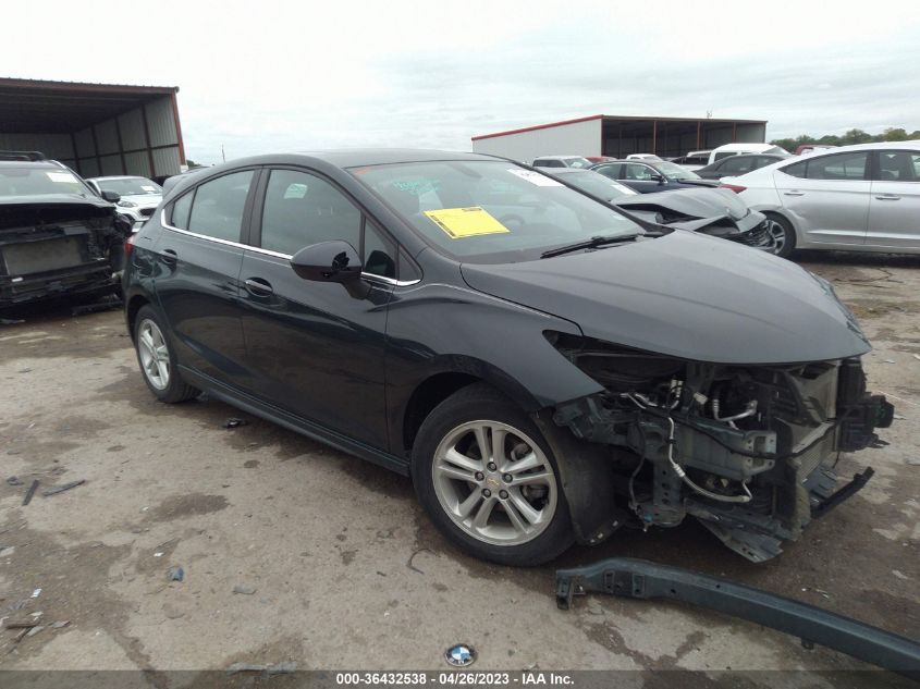2017 CHEVROLET CRUZE LT - 3G1BE6SM2HS580376