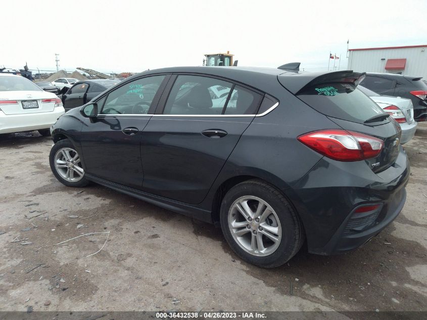 2017 CHEVROLET CRUZE LT - 3G1BE6SM2HS580376