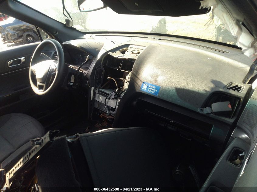 2017 FORD POLICE INTERCEPTOR 1FM5K8ARXHGD66722