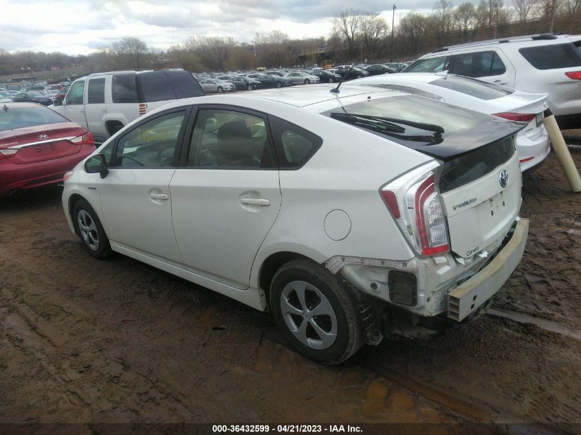 2015 TOYOTA PRIUS FOUR - JTDKN3DU1F0482933
