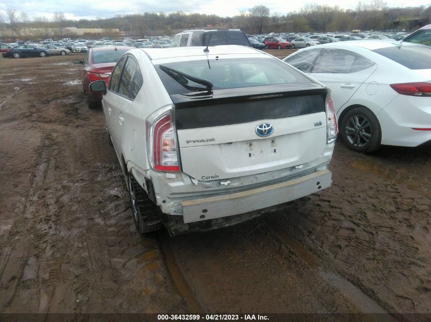 2015 TOYOTA PRIUS FOUR - JTDKN3DU1F0482933