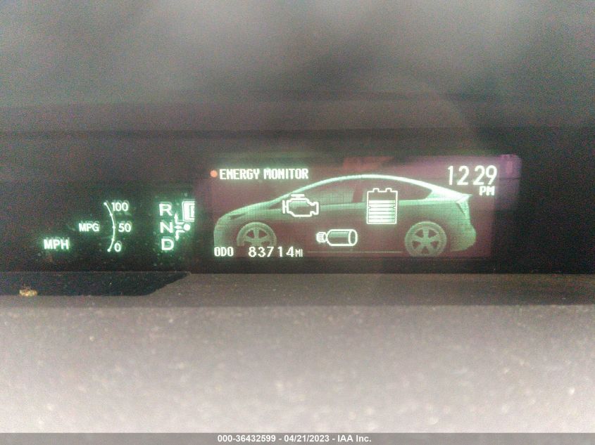 2015 TOYOTA PRIUS FOUR - JTDKN3DU1F0482933
