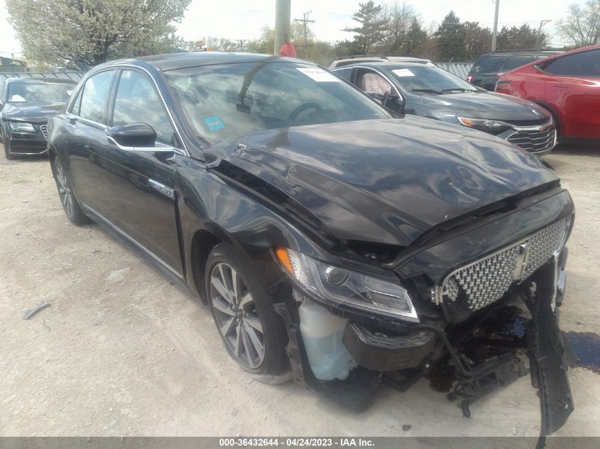 2018 LINCOLN CONTINENTAL PREMIERE - 1LN6L9PKXJ5614955