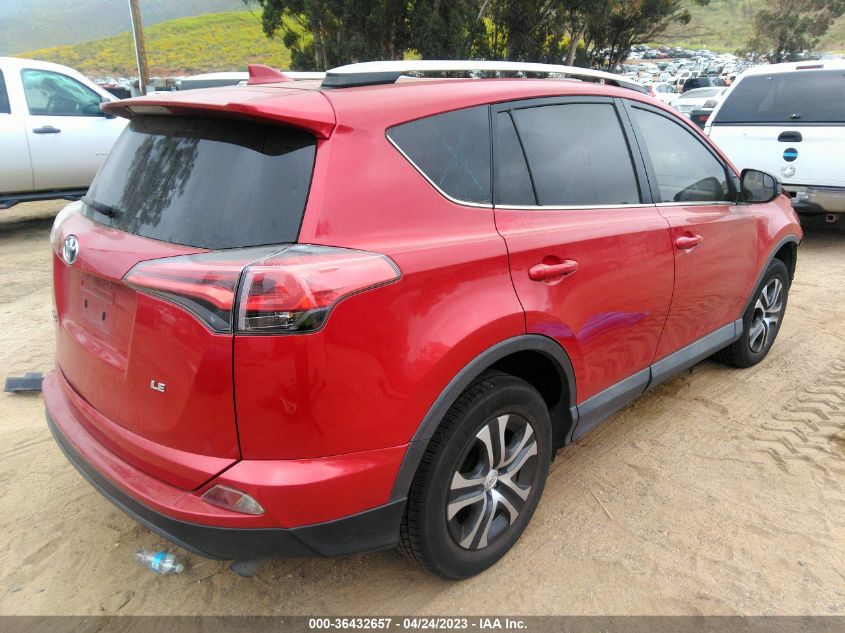 2016 TOYOTA RAV4 LE - 2T3ZFREV2GW244897