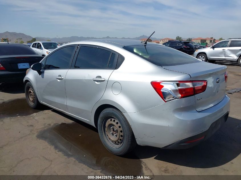 2013 KIA RIO LX - KNADM4A31D6291520