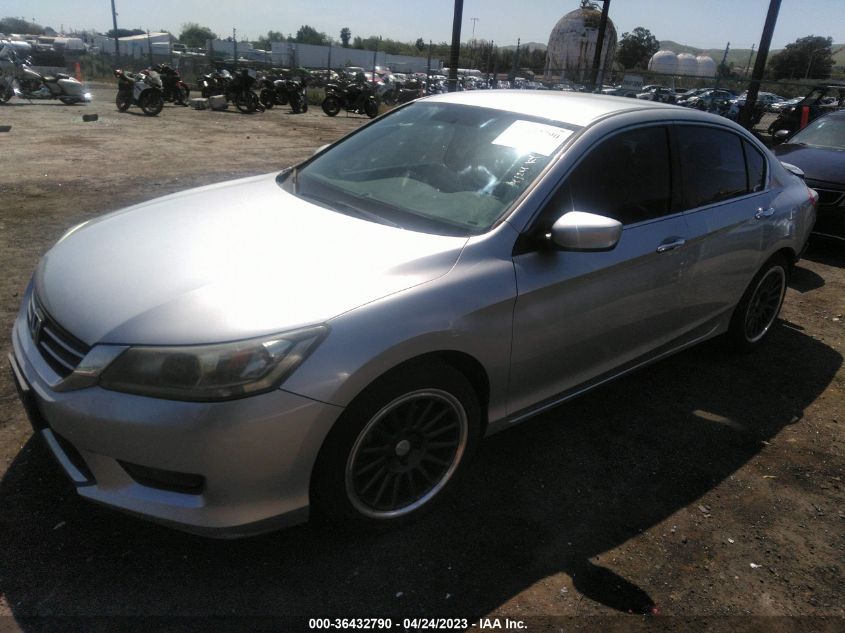 2014 HONDA ACCORD SEDAN SPORT - 1HGCR2F58EA100352