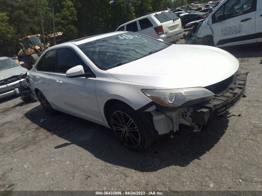 2016 TOYOTA CAMRY XLE/SE/LE/XSE - 4T1BF1FK8GU164228