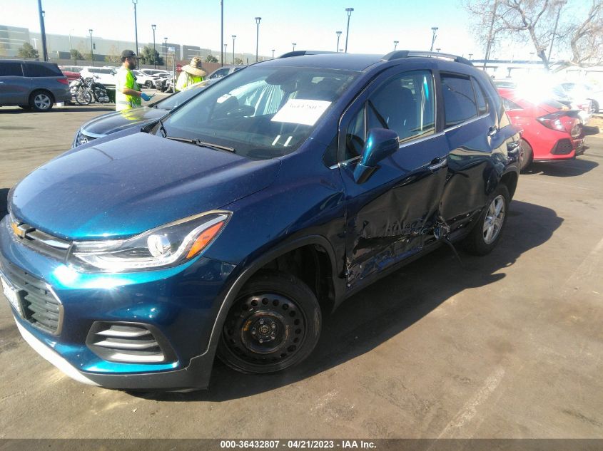 2019 CHEVROLET TRAX LT - 3GNCJLSB7KL178799