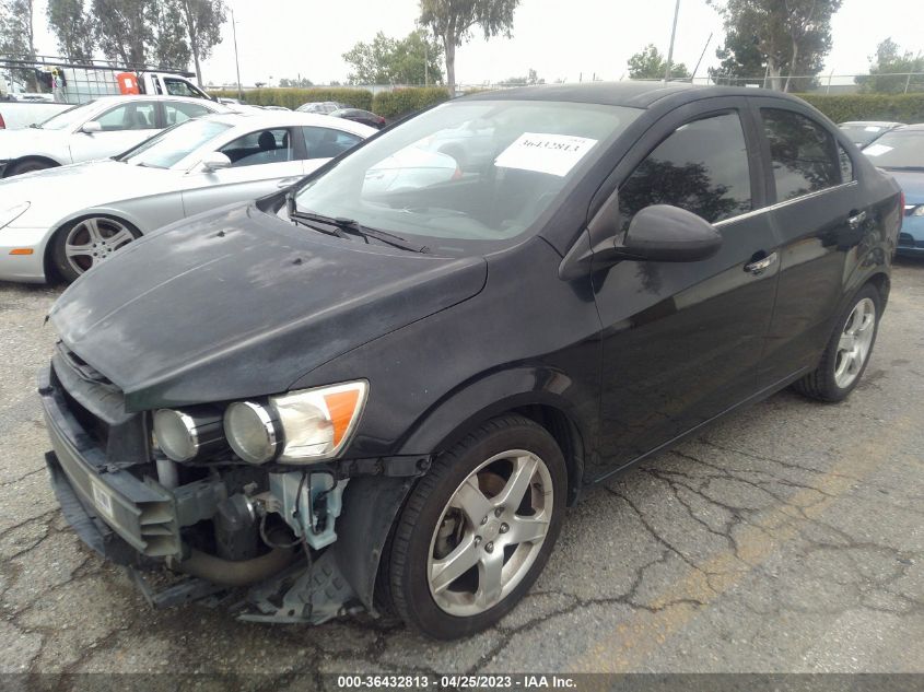 2015 CHEVROLET SONIC LTZ - 1G1JE5SBXF4121839