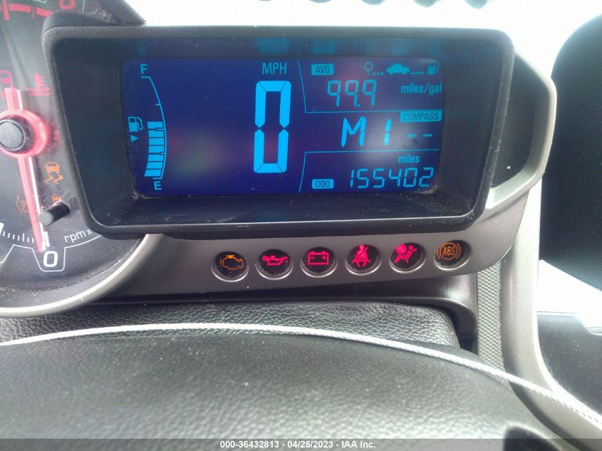 2015 CHEVROLET SONIC LTZ - 1G1JE5SBXF4121839