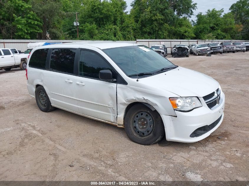2016 DODGE GRAND CARAVAN SE - 2C4RDGBG4GR251604