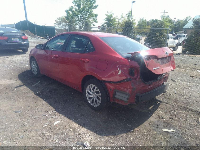 2017 TOYOTA COROLLA L/LE/XLE/SE - 2T1BURHE8HC866807