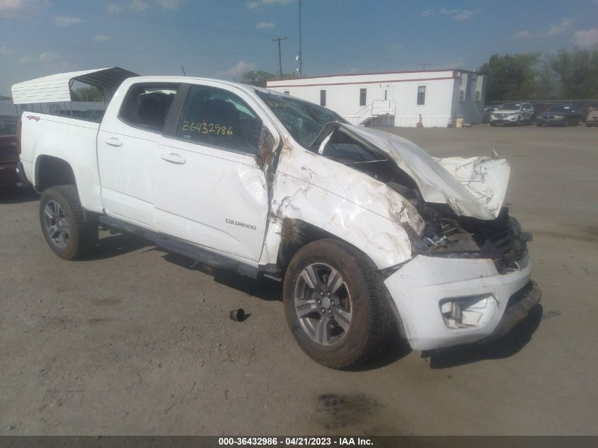 2017 CHEVROLET COLORADO 4WD LT - 1GCGTCEN2H1255198
