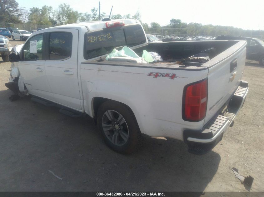 2017 CHEVROLET COLORADO 4WD LT - 1GCGTCEN2H1255198