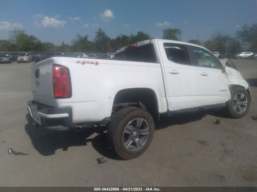 2017 CHEVROLET COLORADO 4WD LT - 1GCGTCEN2H1255198