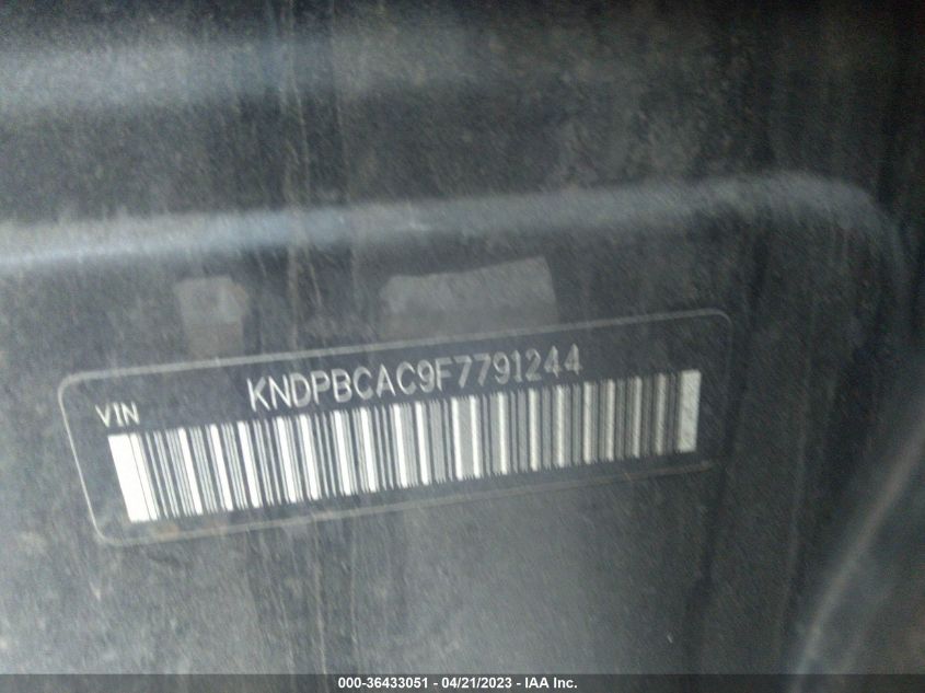 2015 KIA SPORTAGE LX - KNDPBCAC9F7791244