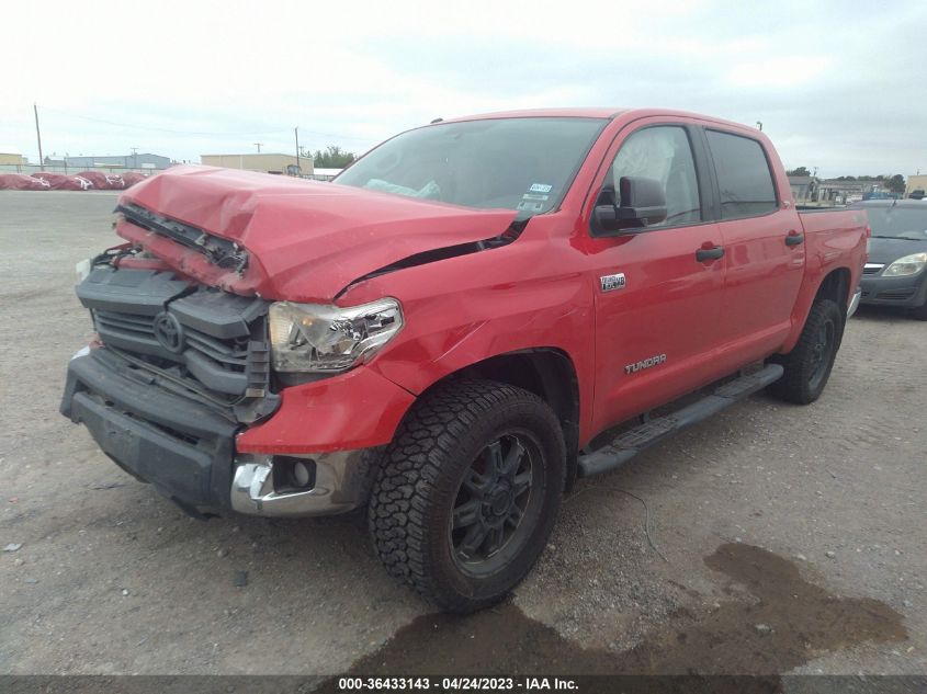 2014 TOYOTA TUNDRA 4WD TRUCK SR5 - 5TFDW5F17EX378795