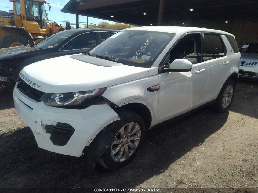 2017 LAND ROVER DISCOVERY SPORT SE - SALCP2BG5HH637244