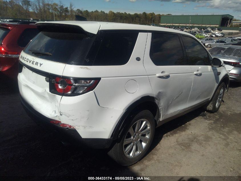 2017 LAND ROVER DISCOVERY SPORT SE - SALCP2BG5HH637244