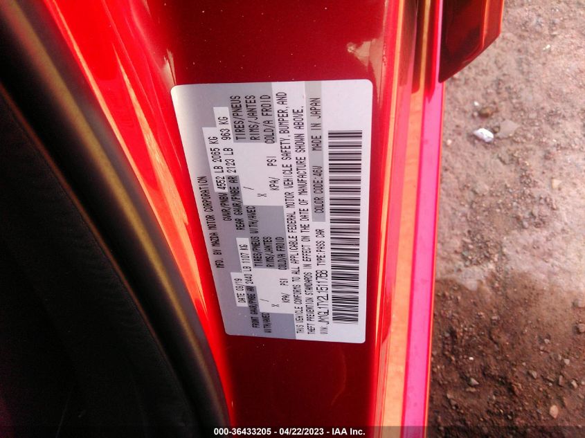 2020 MAZDA MAZDA6 GRAND TOURING - JM1GL1TY2L1511768