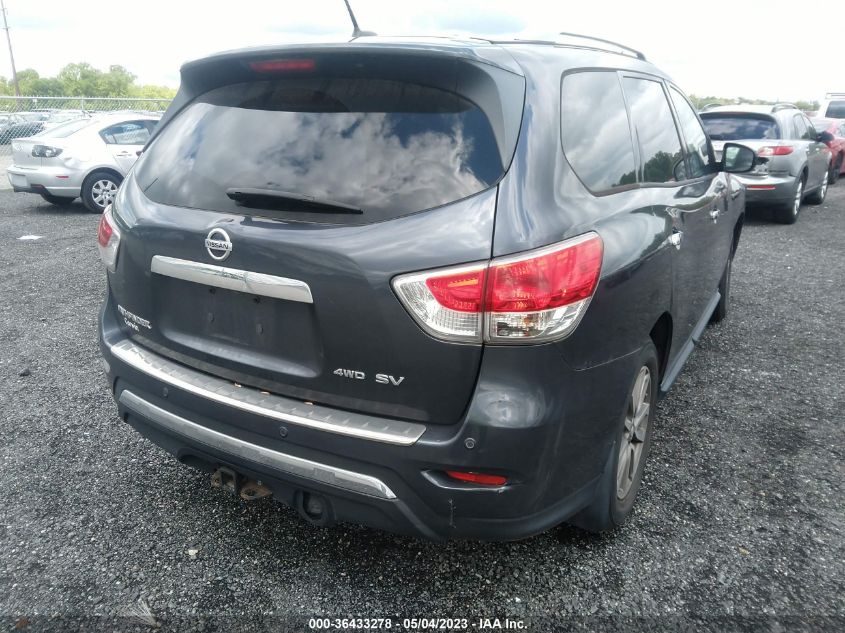 2014 NISSAN PATHFINDER SV - 5N1AR2MM1EC686408
