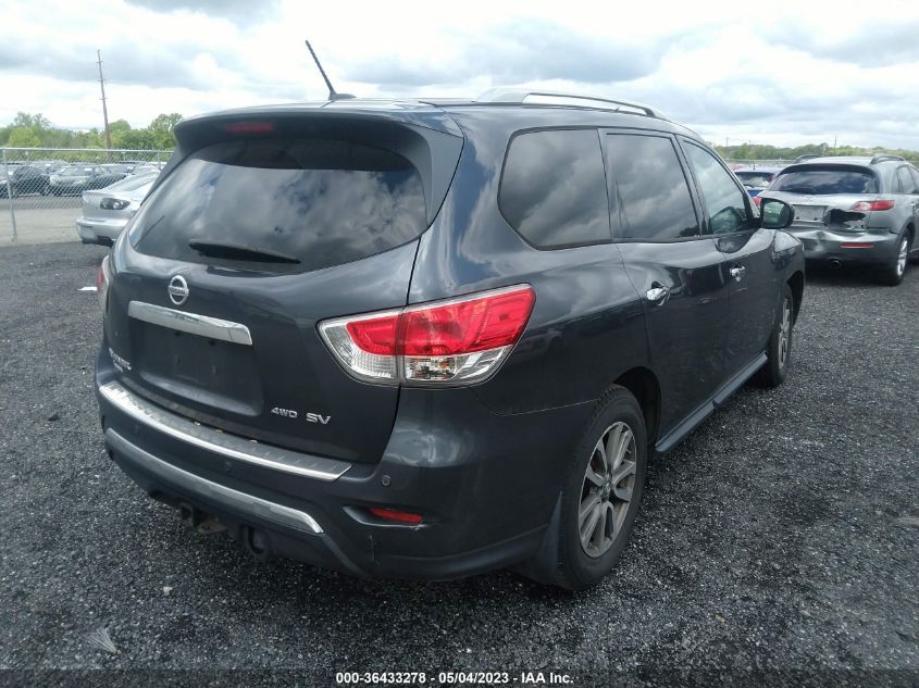 2014 NISSAN PATHFINDER SV - 5N1AR2MM1EC686408