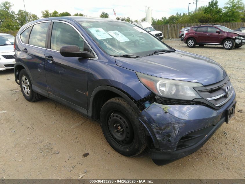 2013 HONDA CR-V LX - 2HKRM4H3XDH641358