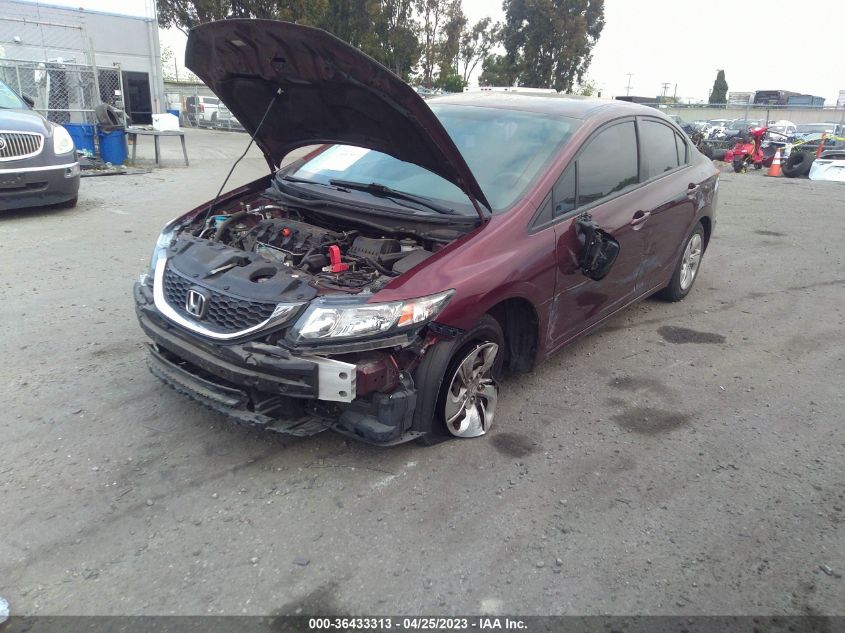 2014 HONDA CIVIC SEDAN LX - 19XFB2F57EE265872