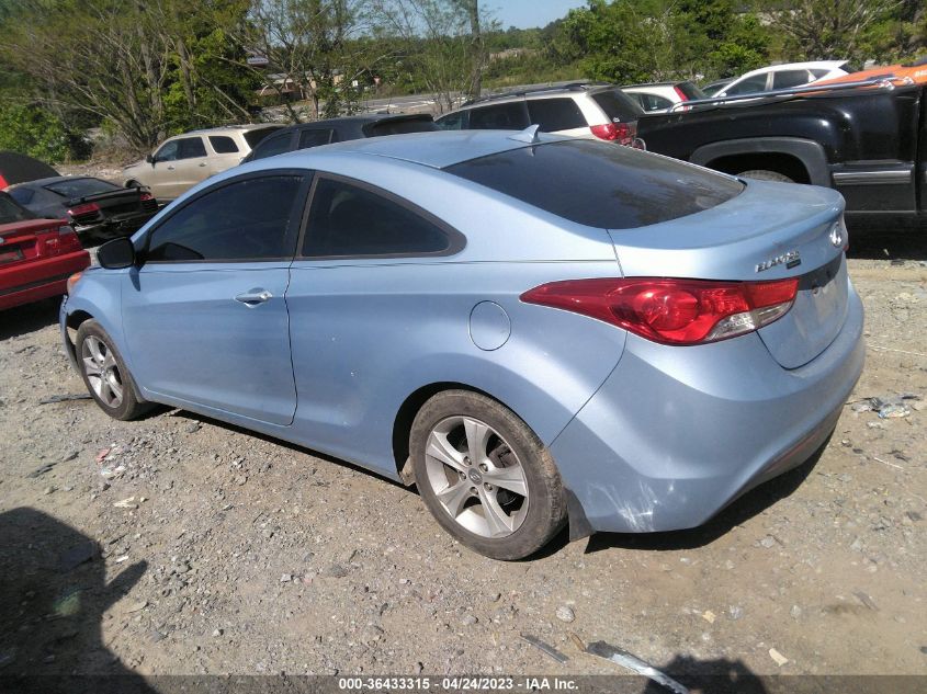 2013 HYUNDAI ELANTRA COUPE GS KMHDH6AE8DU014701