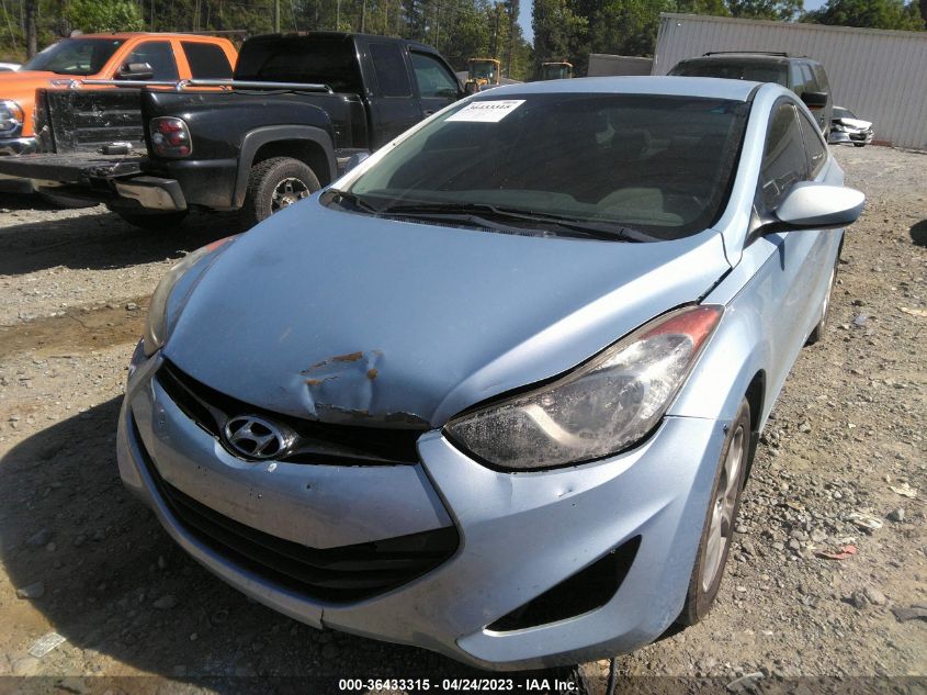 2013 HYUNDAI ELANTRA COUPE GS KMHDH6AE8DU014701