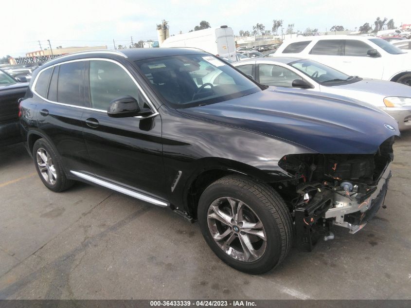 2021 BMW X3 SDRIVE30I - 5UXTY3C03M9E99785