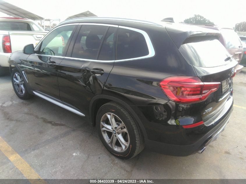 2021 BMW X3 SDRIVE30I - 5UXTY3C03M9E99785