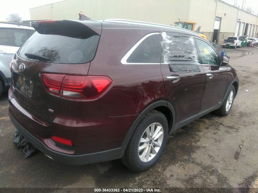 2019 KIA SORENTO LX - 5XYPGDA37KG571086