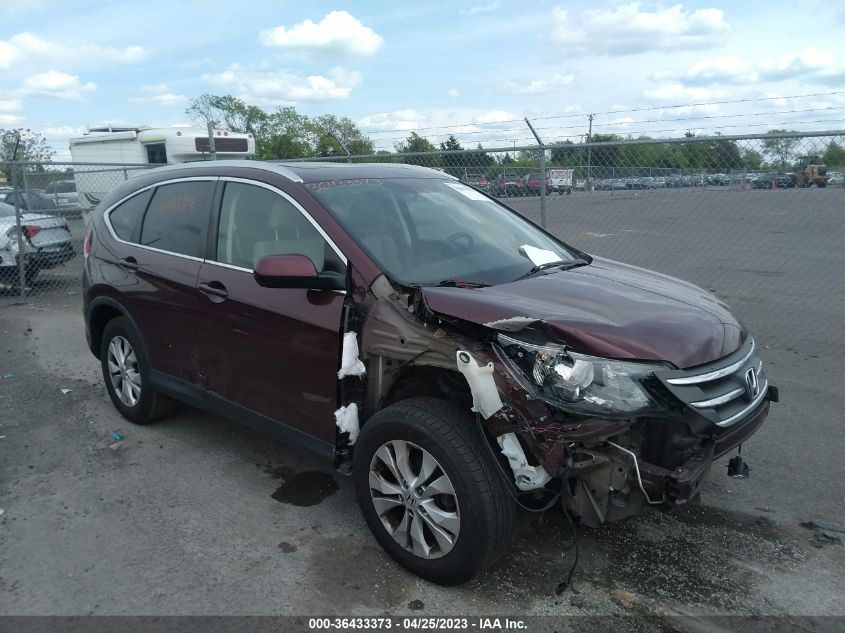 2013 HONDA CR-V EX-L - 5J6RM4H75DL056132