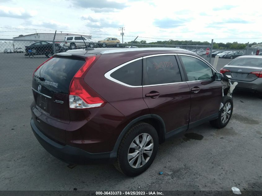 2013 HONDA CR-V EX-L - 5J6RM4H75DL056132