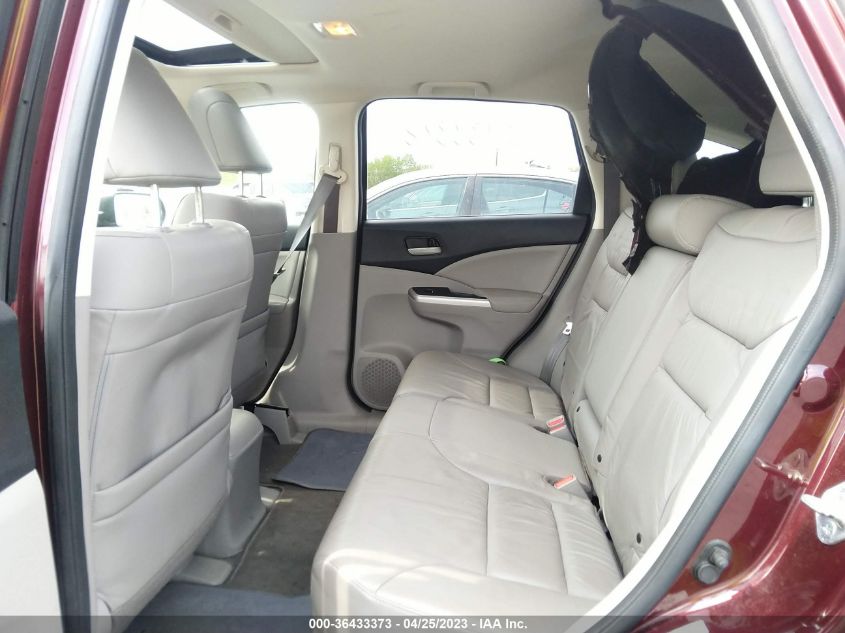2013 HONDA CR-V EX-L - 5J6RM4H75DL056132